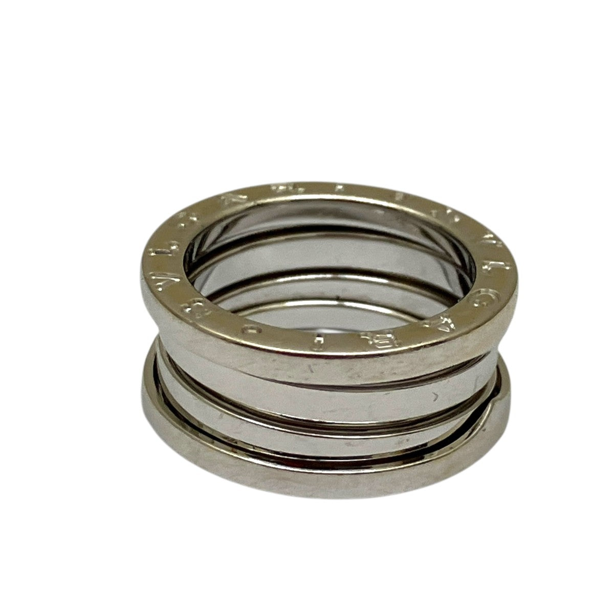 ブルガリ B-zero1 Au750 リング サイズ12 Bvlgari B-Zero1 Au750 Ceramic Ring Size 12 Men White One