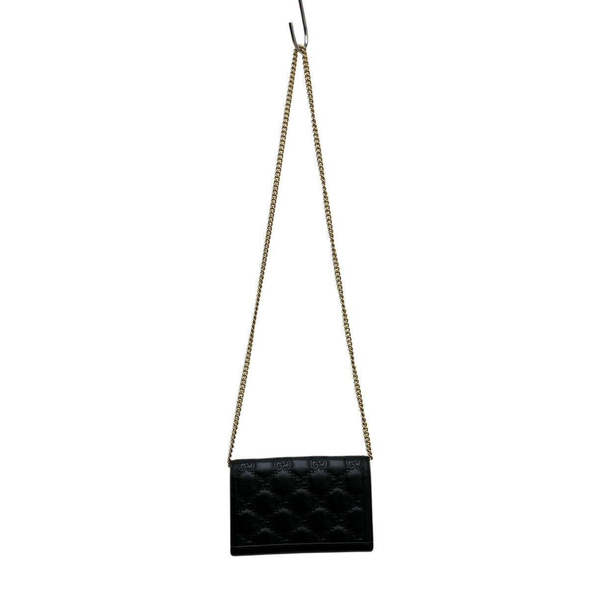 GUCCI(グッチ) GGマトラッセ レザー チェーンウォレット