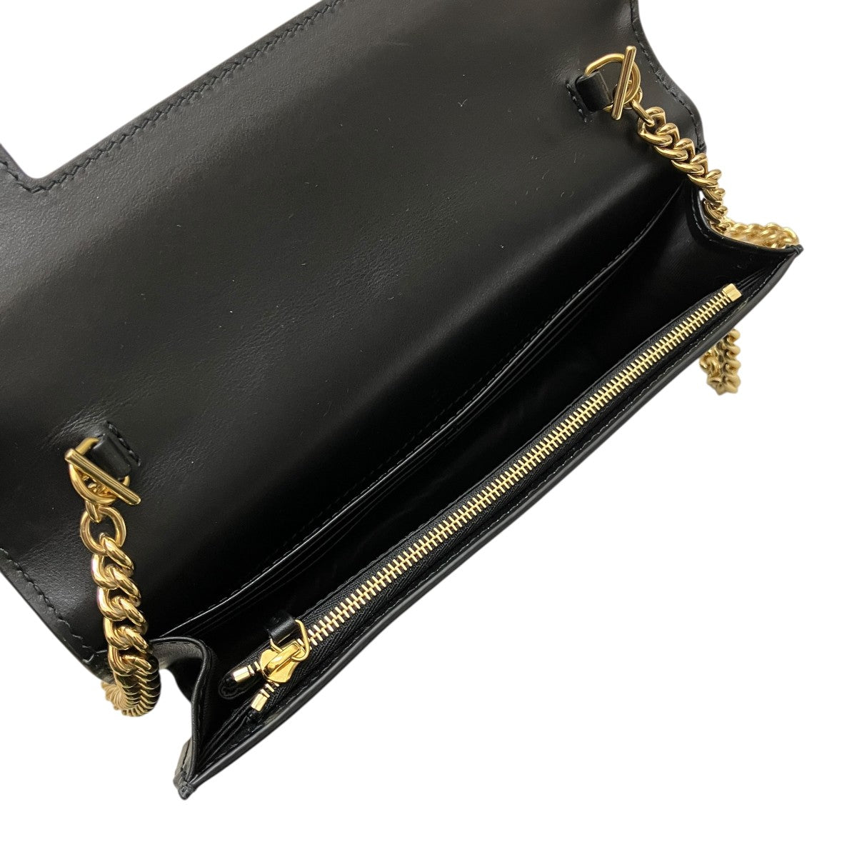 GUCCI GGマトラッセ レザー チェーンウォレットショルダーポーチ723787 古着・中古-7枚目のアイテム画像