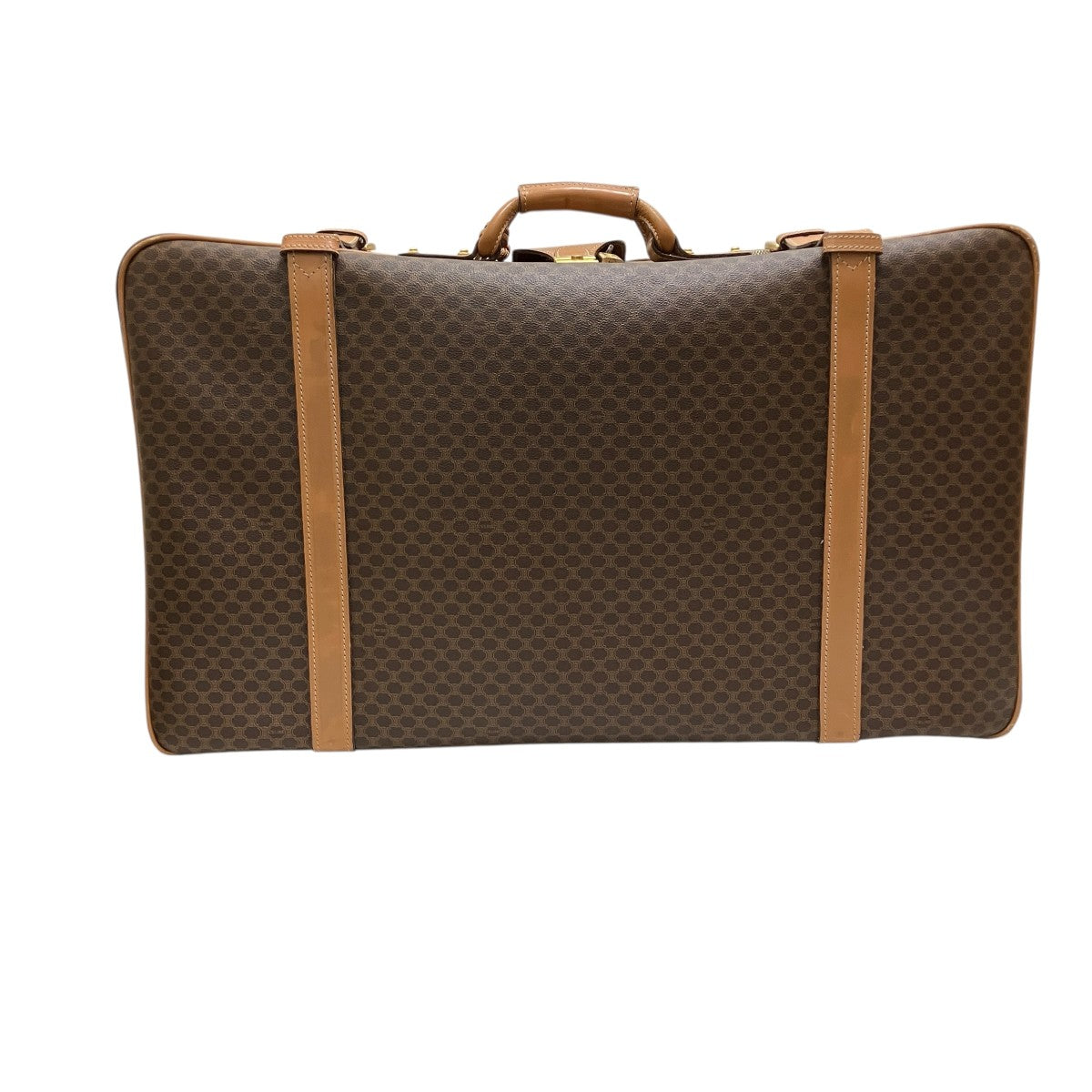 kkk　セリーヌ　ハンガー　ガーメント CELINE(セリーヌ) マカダムガーメントバッグ M08 ブラウン｜【公式