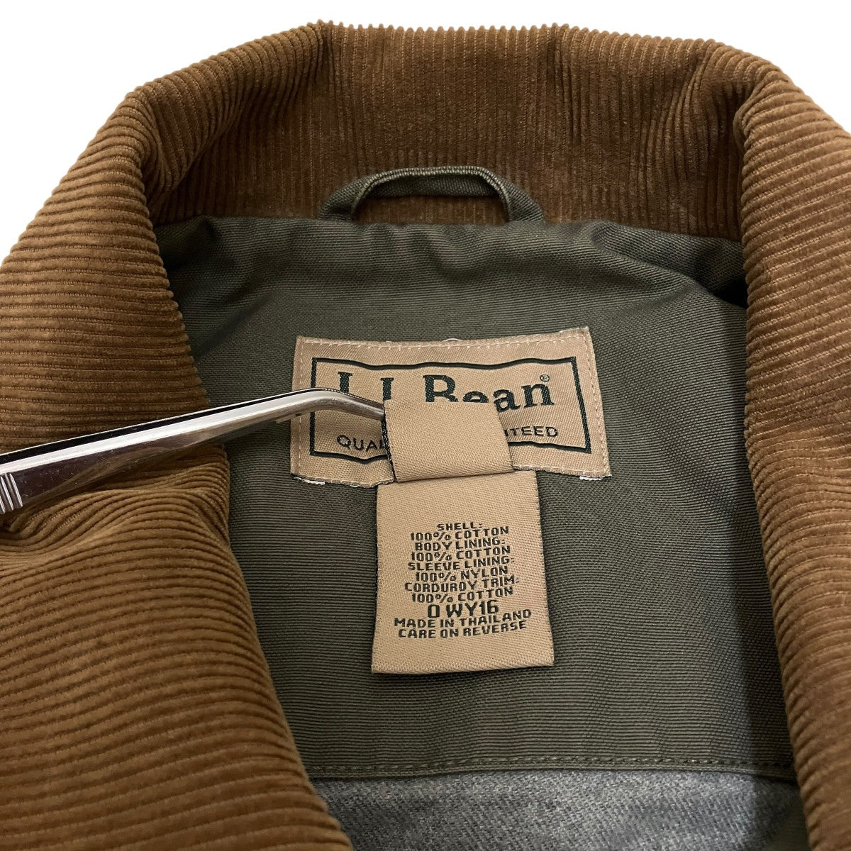 LLbean ハンティングジャケット　カバーオール　Mサイズ　ツリータグ 古着 00s LL Bean 名作 ブラウン ダック ハンティング
