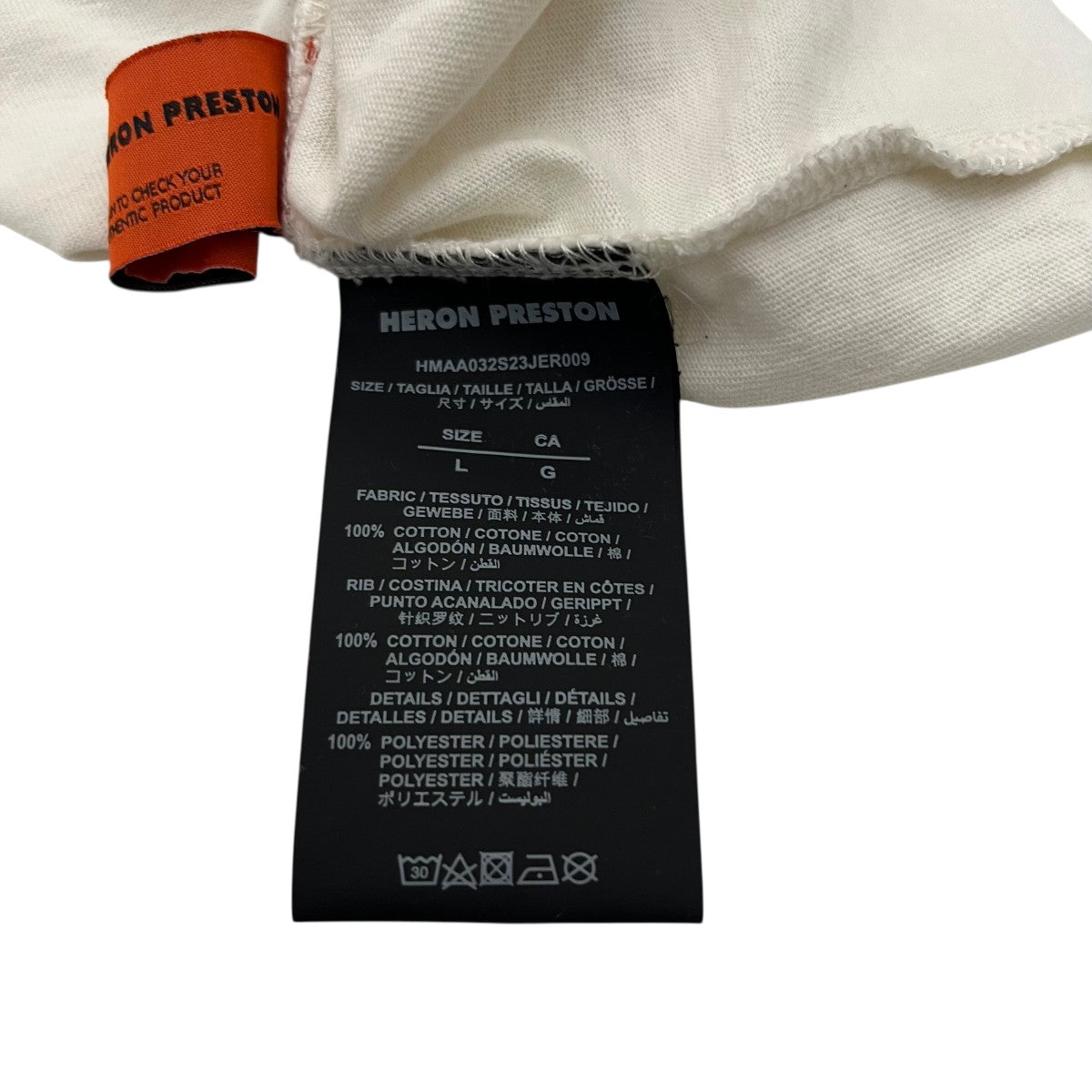 HERON PRESTON 半袖Tシャツ 古着・中古-4枚目のアイテム画像