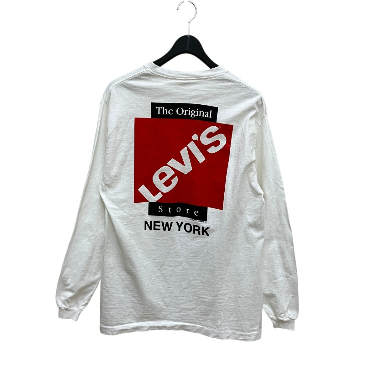 ちゃーりー レア❗️90s Vintage ドルマンスリーブ オールインワン LEVI'S(リーバイス) 90's Vintage長袖Tシャツ ホワイト サイズ M