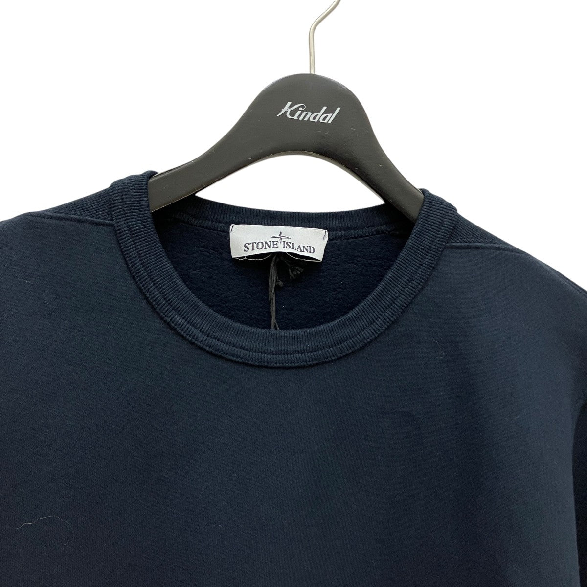STONE  ネイビー トレーナー プルオーバー ネイビー（紺）系 STONE ISLAND(ストーン