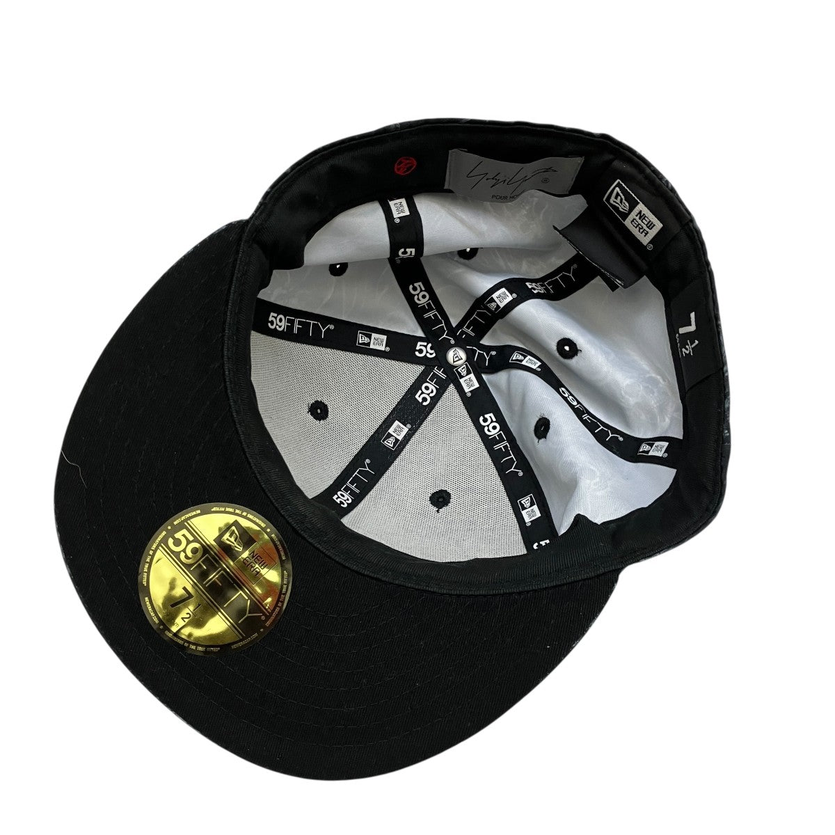 New Era×Yohji Yamamoto pour homme 21SSスカル＆ローズプリント