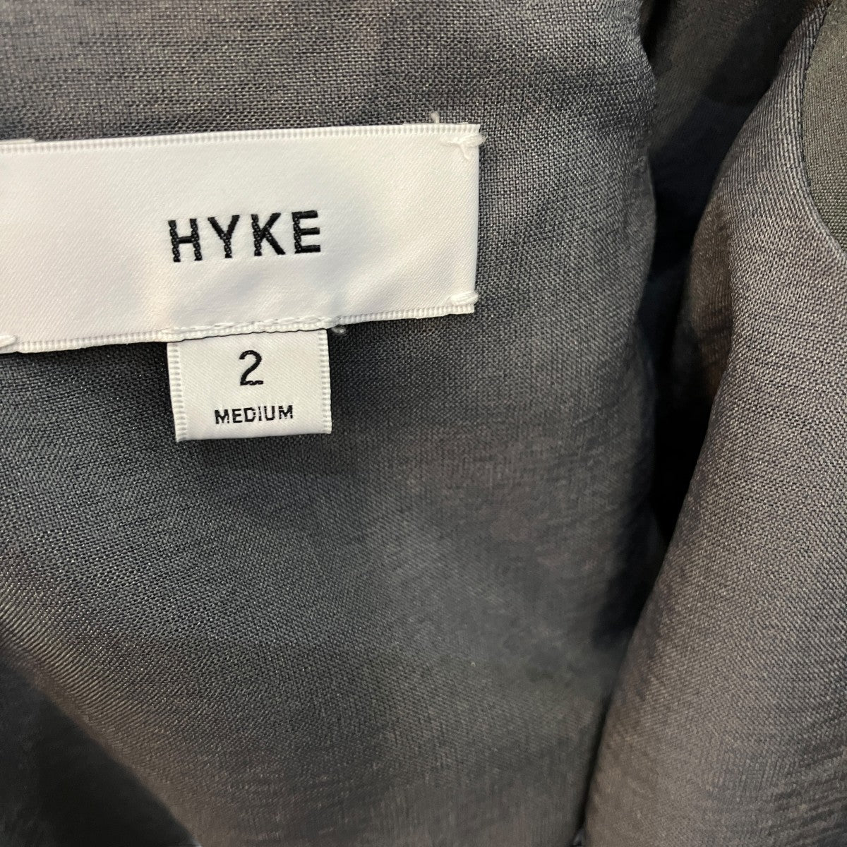HYKE(ハイク) SOALON SLEEVELESS JUMPSUITノースリーブ