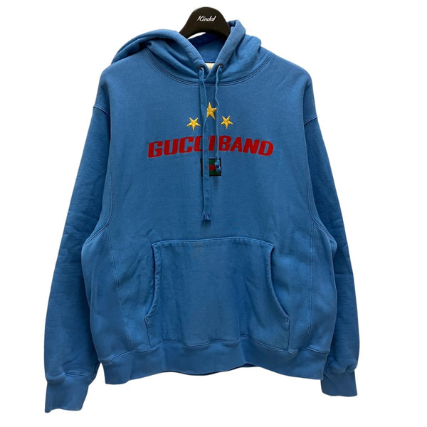 GUCCI(グッチ) プルオーバーパーカー ブルー サイズ M｜【公式