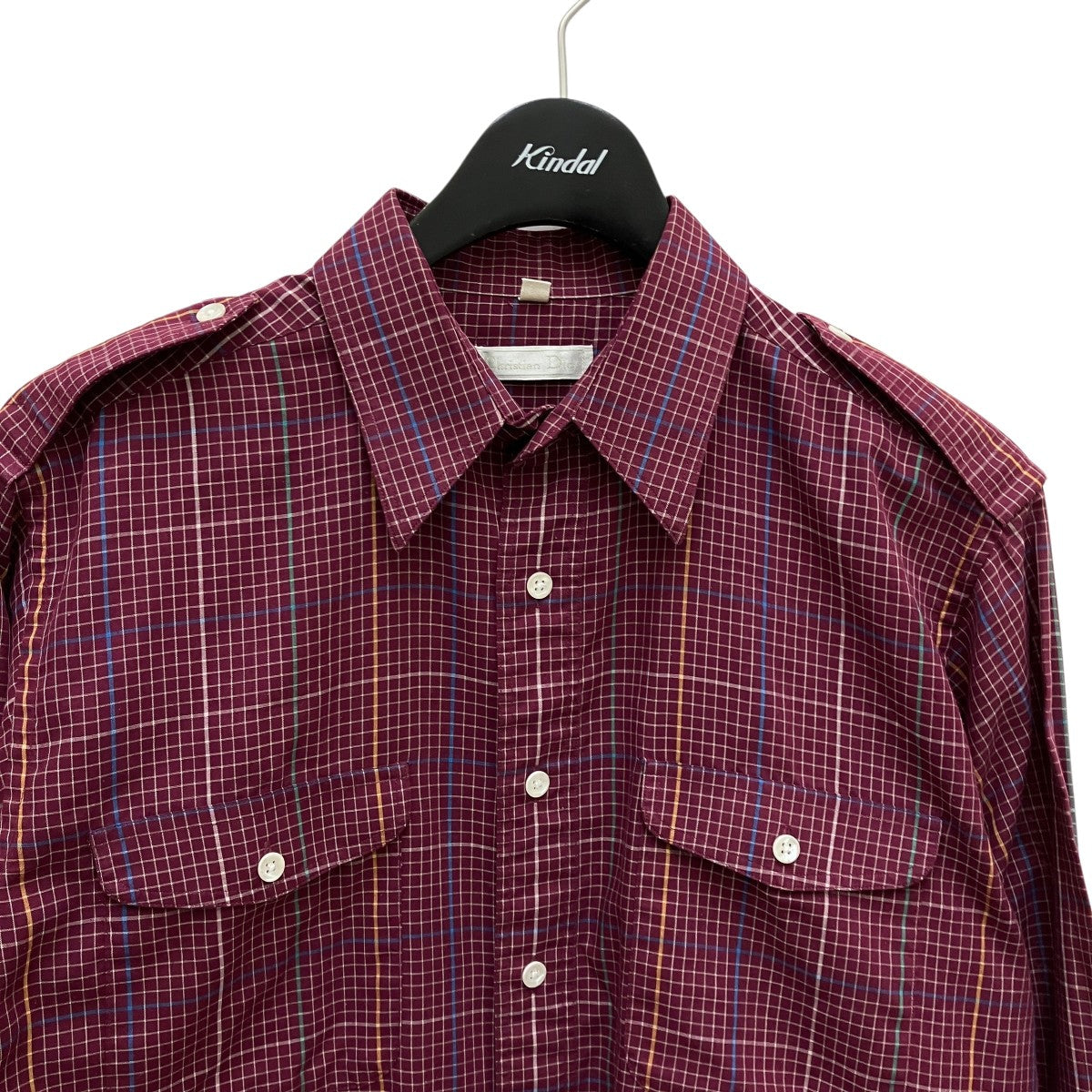 Christian Dior(クリスチャンディオール) Vintageチェックシャツ