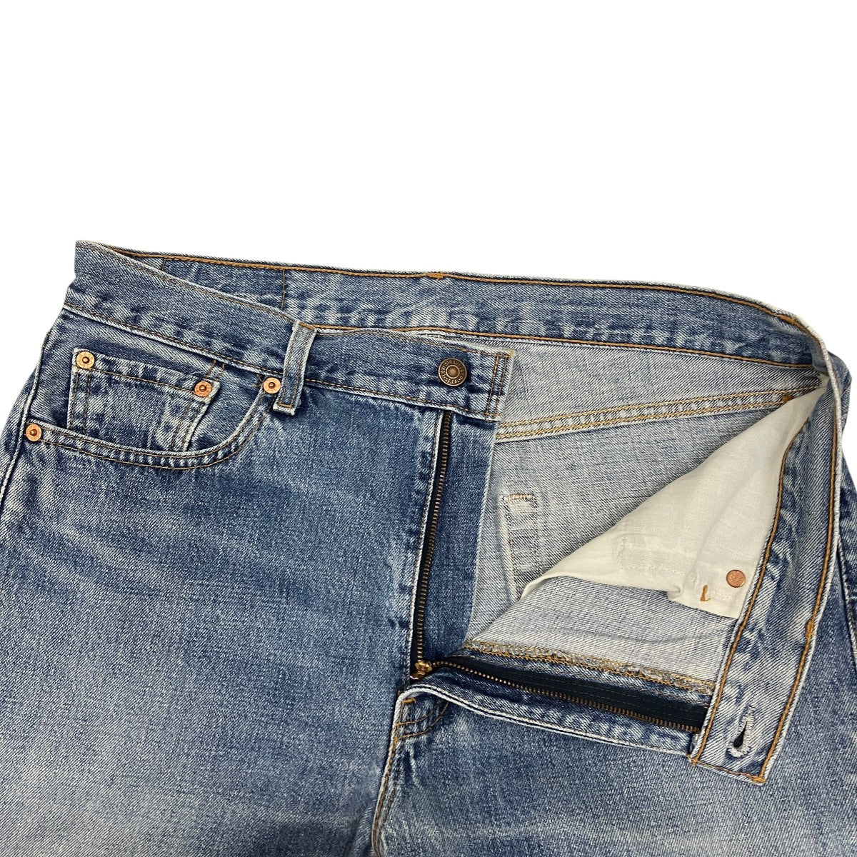 LEVI'S(リーバイス) 505 USA 00'sデニムパンツ インディゴ