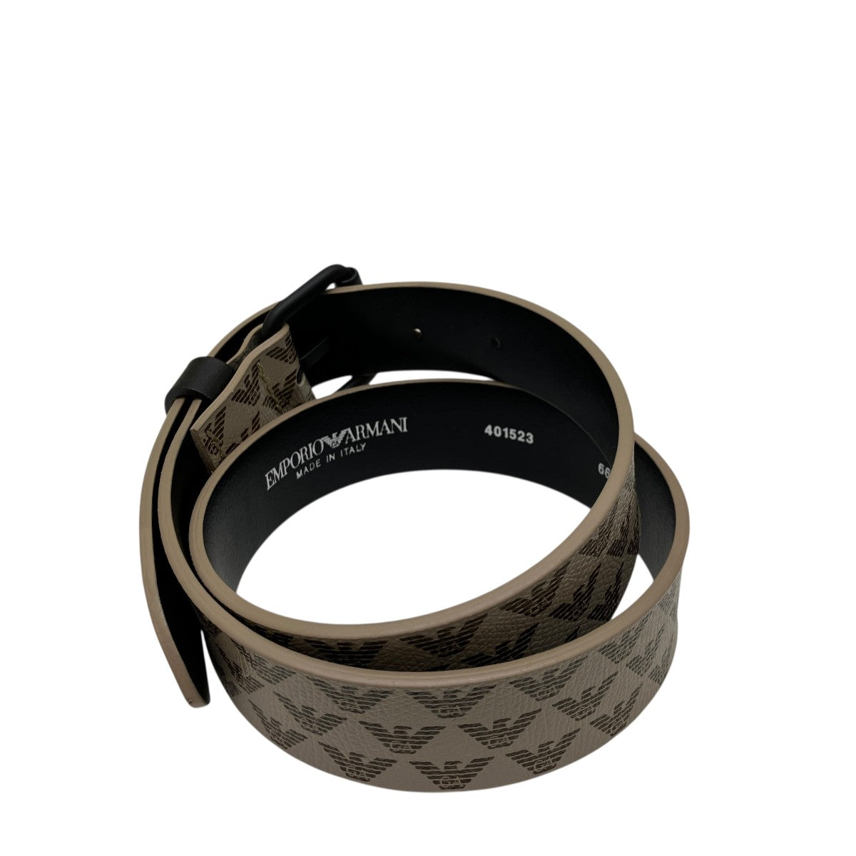 EMPORIO ARMANI ロゴベルト 古着・中古-2枚目のアイテム画像