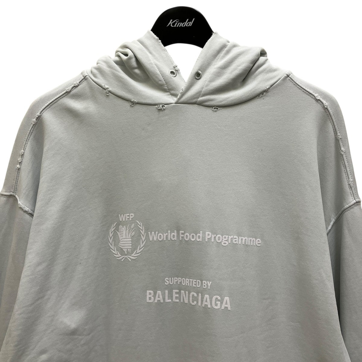 BALENCIAGA(バレンシアガ) 2022 WFPプルオーバーパーカー ライト