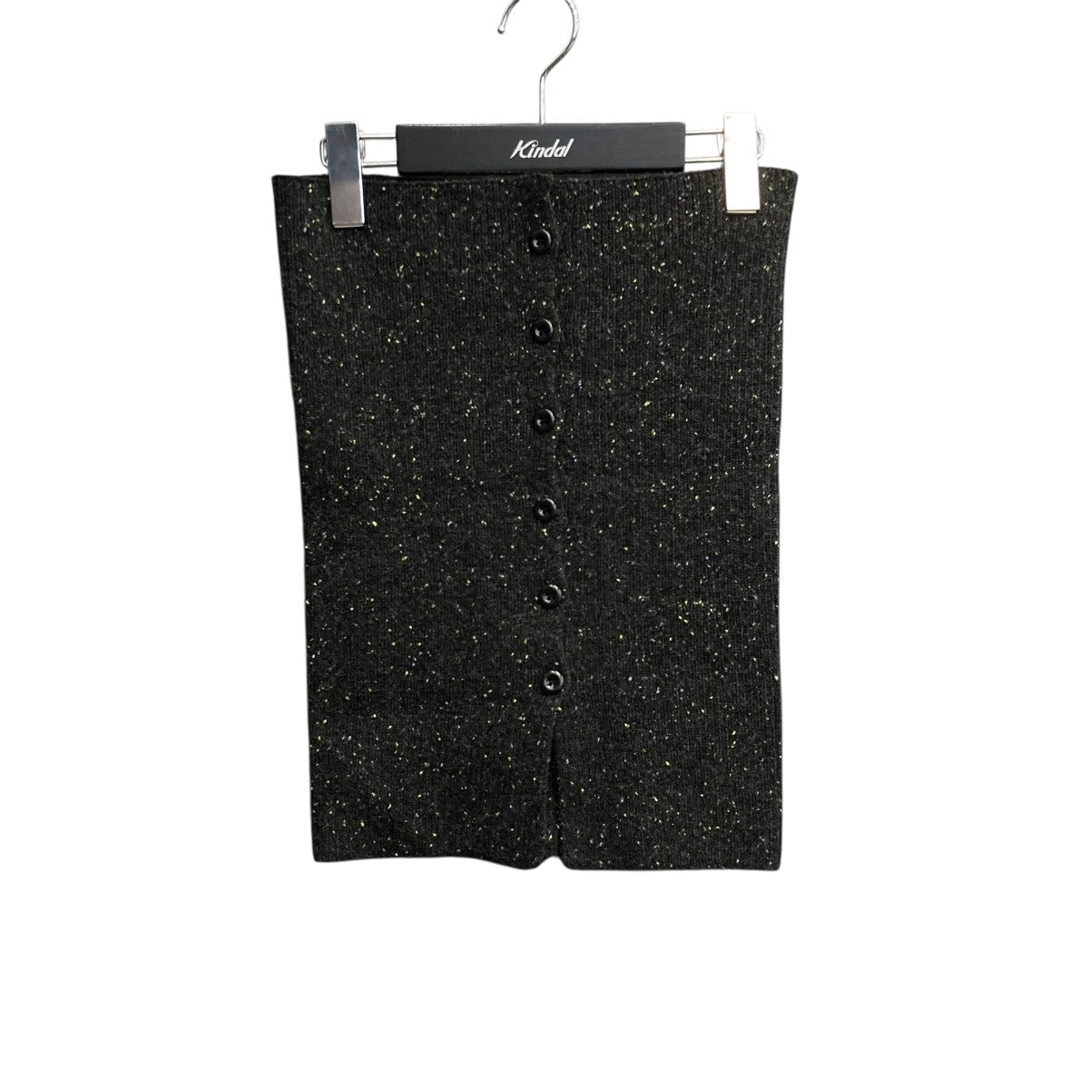 ohotoro ニットビスチェ OHOTORO(オオトロ) mixed tube knitビスチェ ブラック｜【公式