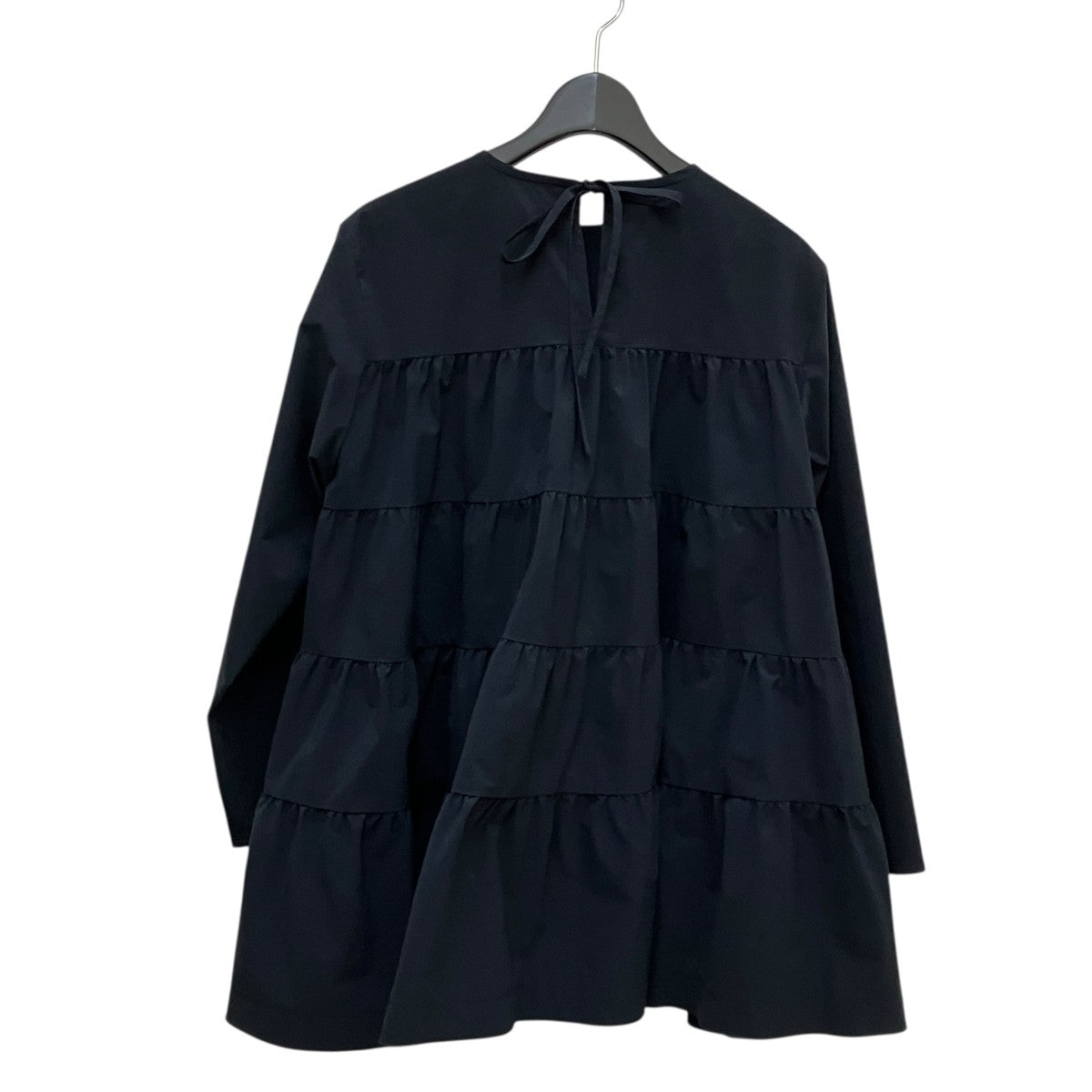 Ballsey　ストレッチタフタティアードブラウス Ballsey｜《手洗い可》ストレッチタフタティアードブラウス
