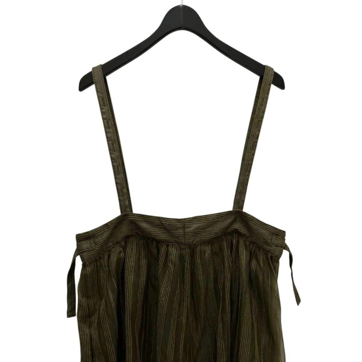 AMERI SHEER STRIPE SUSPENDER PANTSサスペンダーパンツ0125108611020 古着・中古-4枚目のアイテム画像
