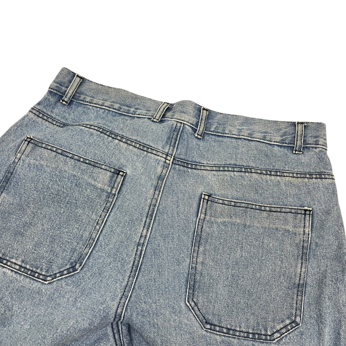 yardsale デニムパンツ M yardsale(ヤードセール) ハーフデニムパンツ インディゴ サイズ