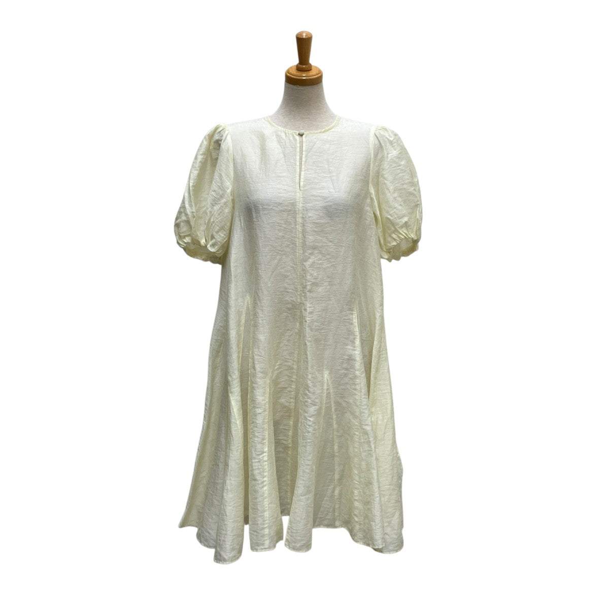 フレイアイディー FRAY I.D 23AW ラクーンニットミニワンピース 長袖 F アイボリー FWNO234043 /AN32 レディース FRAY I.D / フレイアイディー ラクーンニットミニワンピース 23