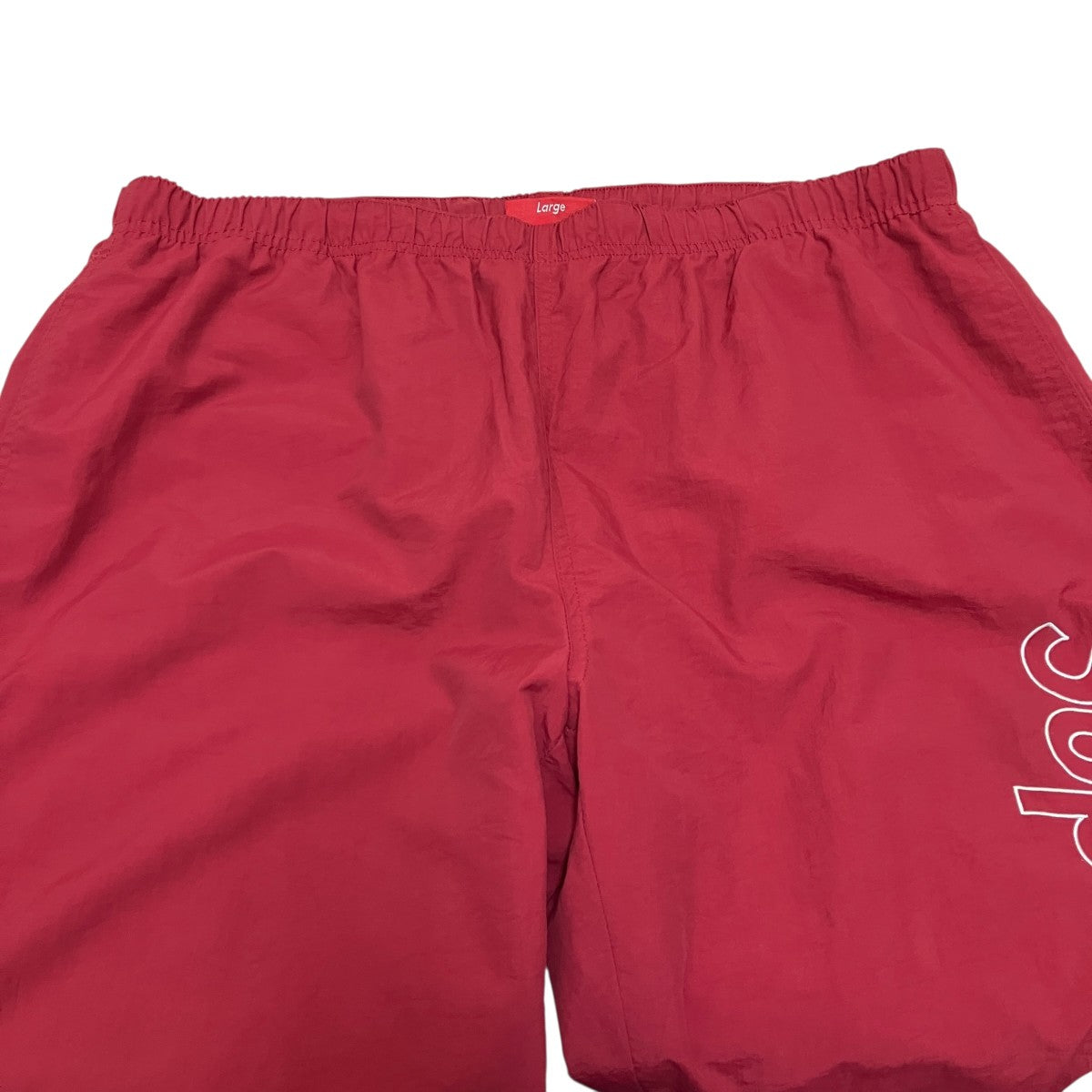 Supreme(シュプリーム) 16SSWarm Up Pantナイロンパンツ レッド