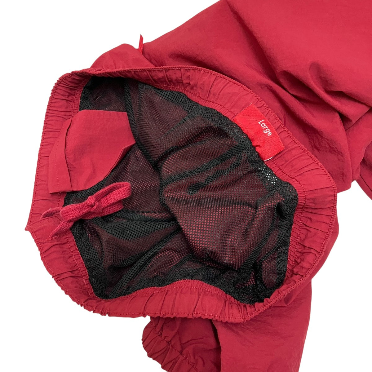 Supreme(シュプリーム) 16SSWarm Up Pantナイロンパンツ レッド