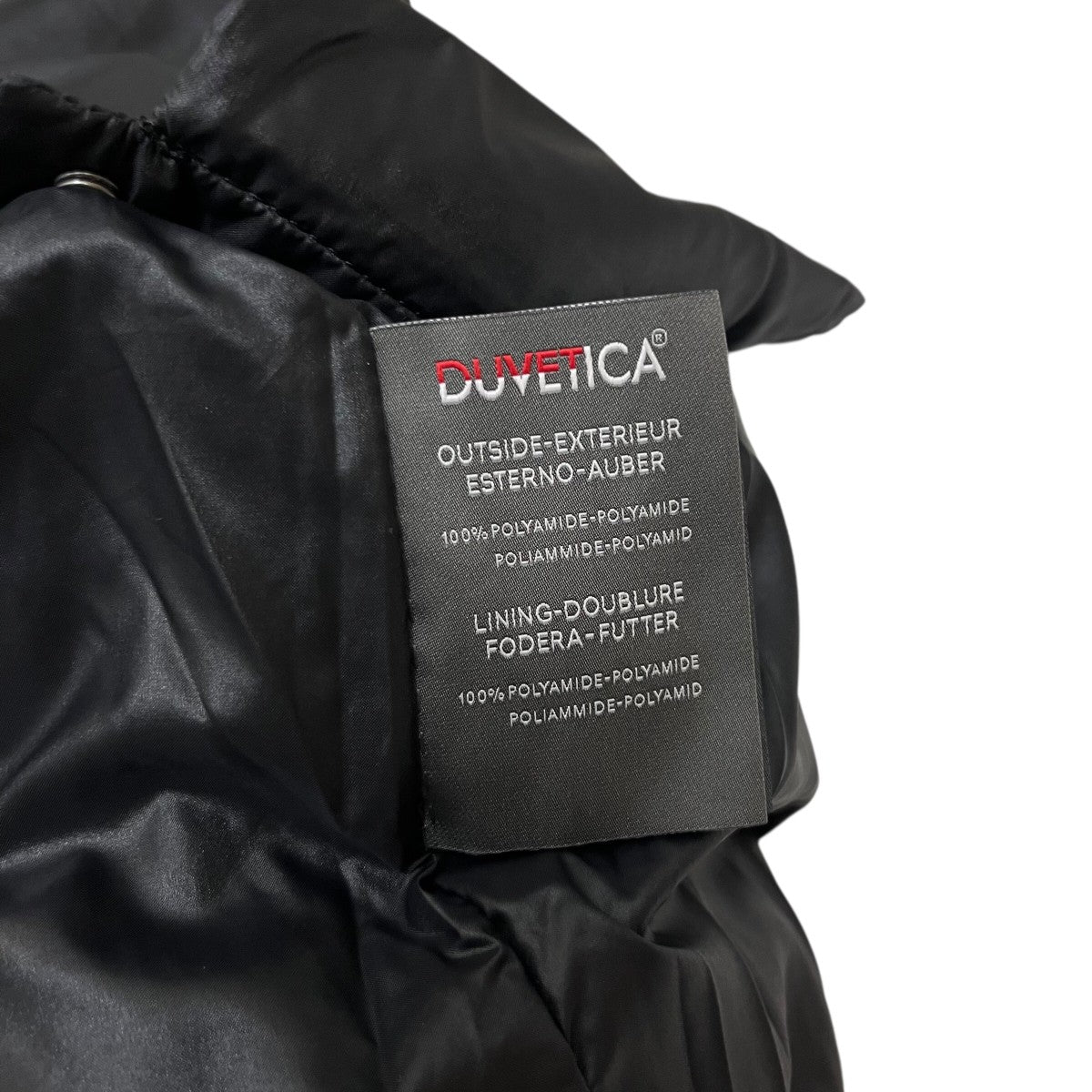 DUVETICA(デュベティカ) ダウンジャケット ブラック サイズ 44