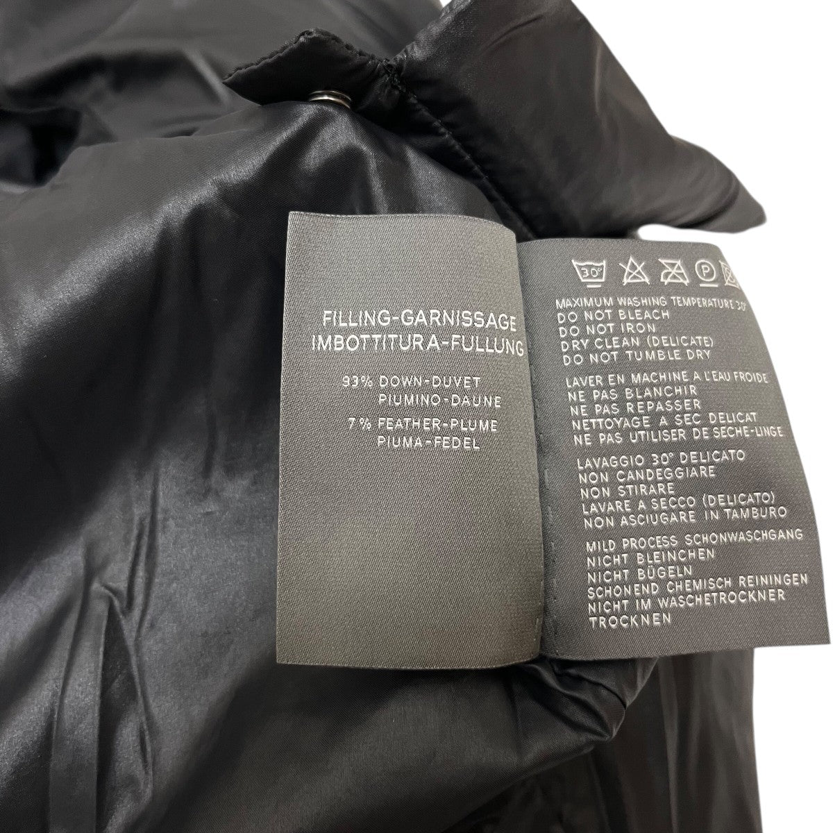 DUVETICA(デュベティカ) ダウンジャケット ブラック サイズ 44
