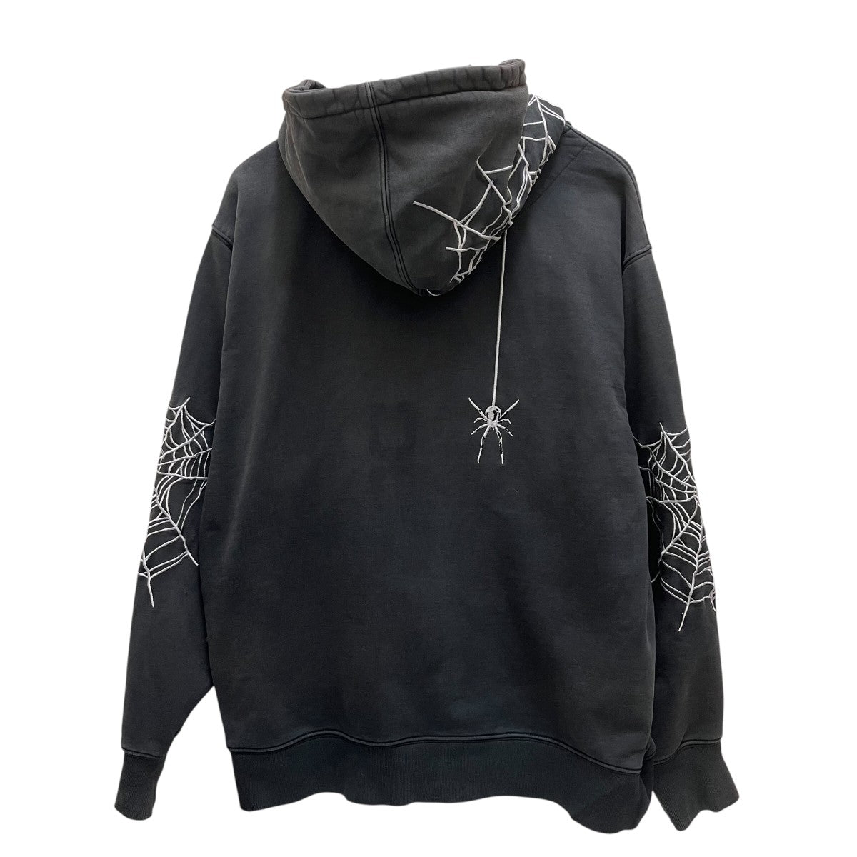 PALACE(パレス) SPIDER ZIP HOODフルジップパーカー グレー