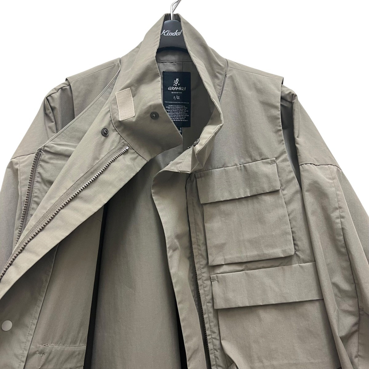 GRAMICCI×F／CE． レイヤードアウターGUJ2-F3005 GUJ2-F3005 ベージュ