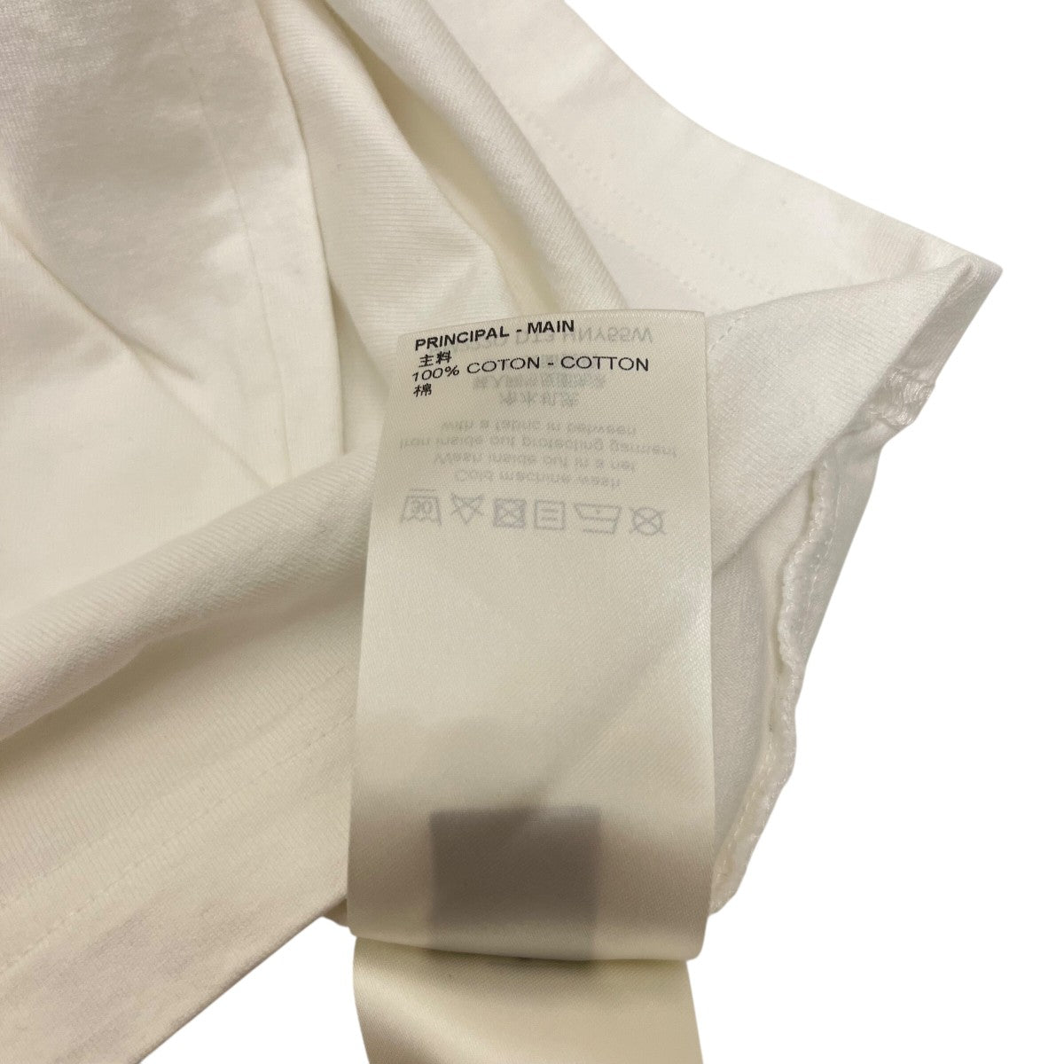 ルイヴィトン 白いティシャツ スパグル LOUIS VUITTON(ルイヴィトン) Tシャツ ホワイト サイズ M