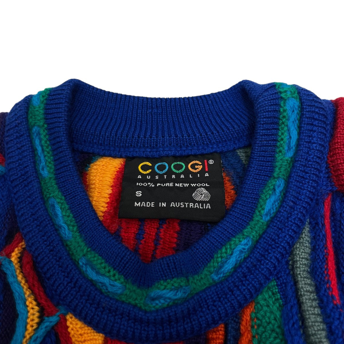 COOGI(クージー) 3Dニット レッド×ブルー サイズ S｜【公式