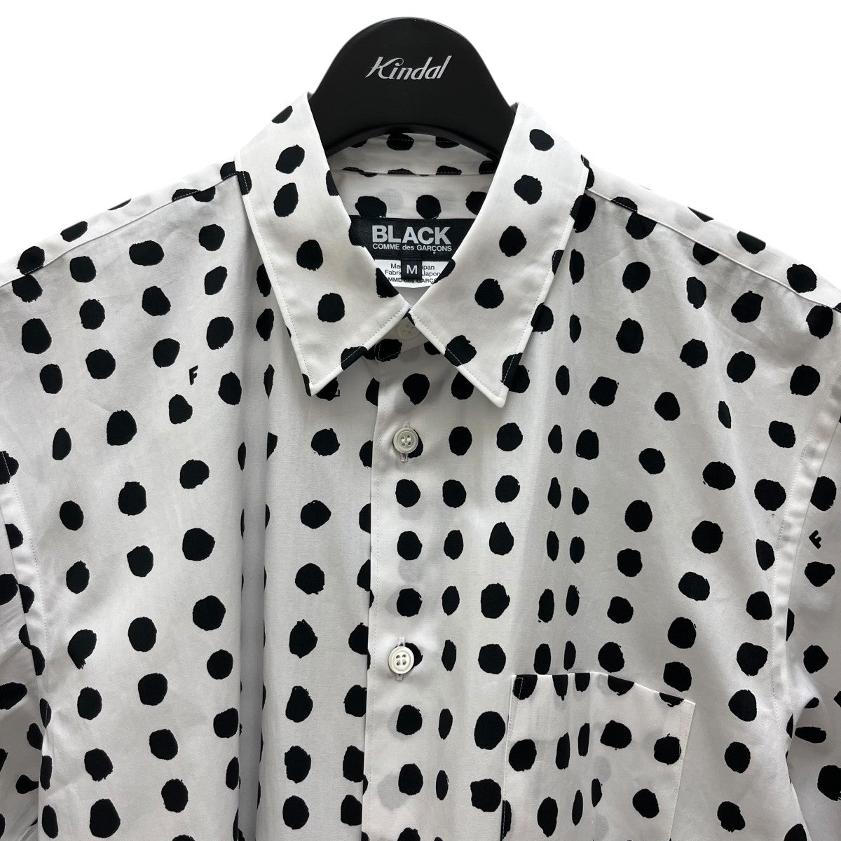 BLACK COMME des GARCONS(ブラックコムデギャルソン) ドット柄半袖 