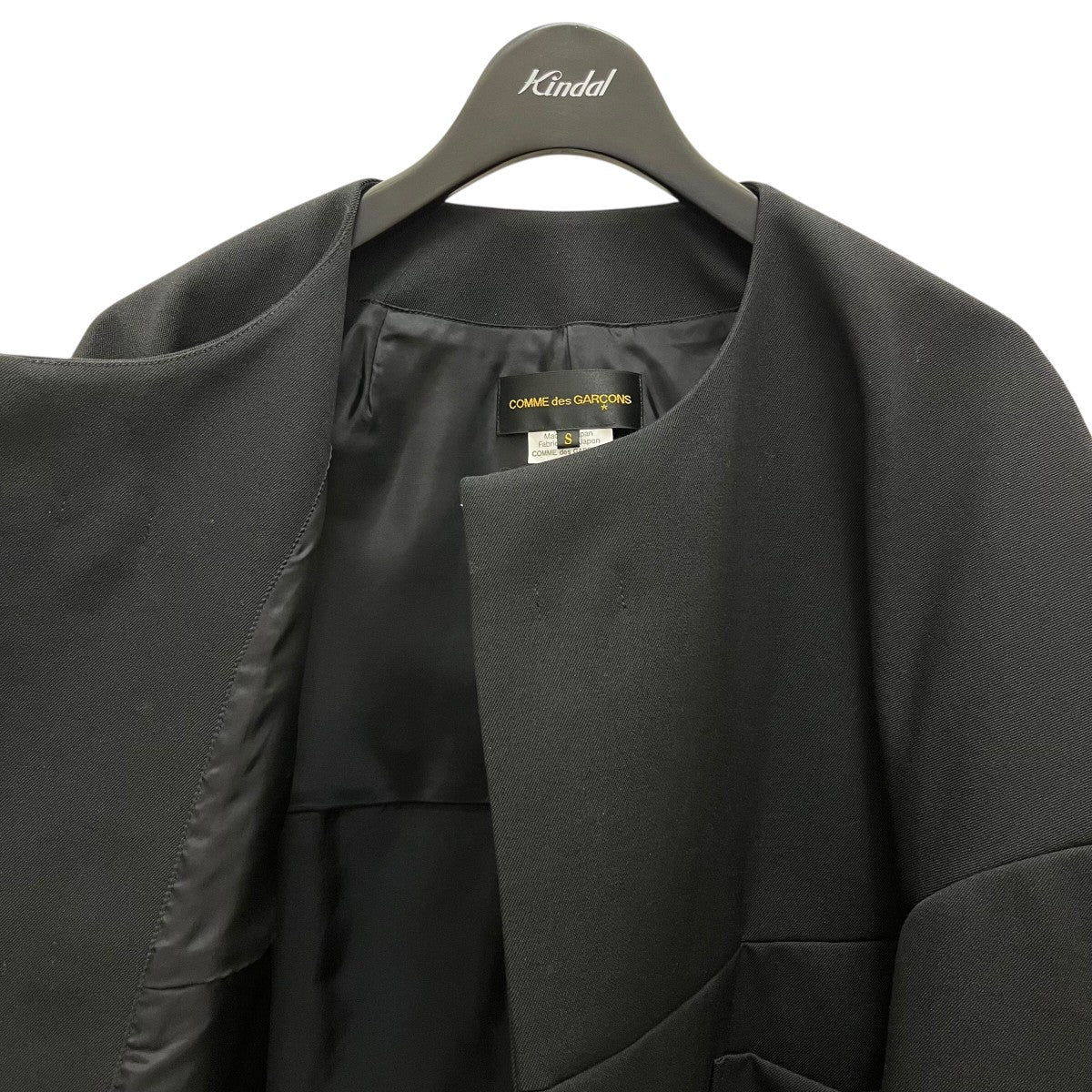 COMME des GARÇONS tricot ノーカラージャケット FREE COMME des GARCONS(コムデギャルソン) ノーカラージャケットGM