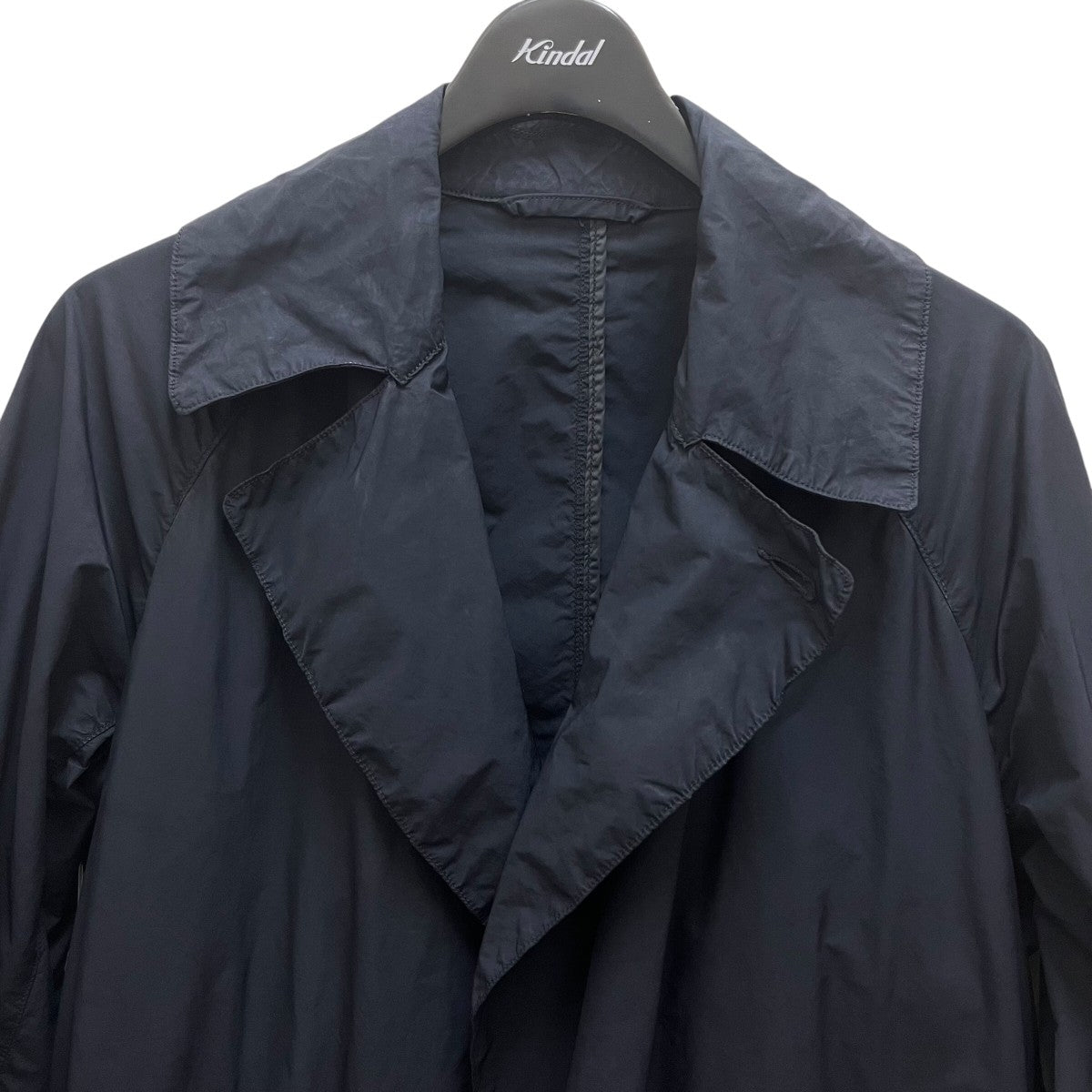 comoli タイロッケンコート 15SS ネイビー サイズ0 comoli タイロッケンコート 15SS ネイビー サイズ0