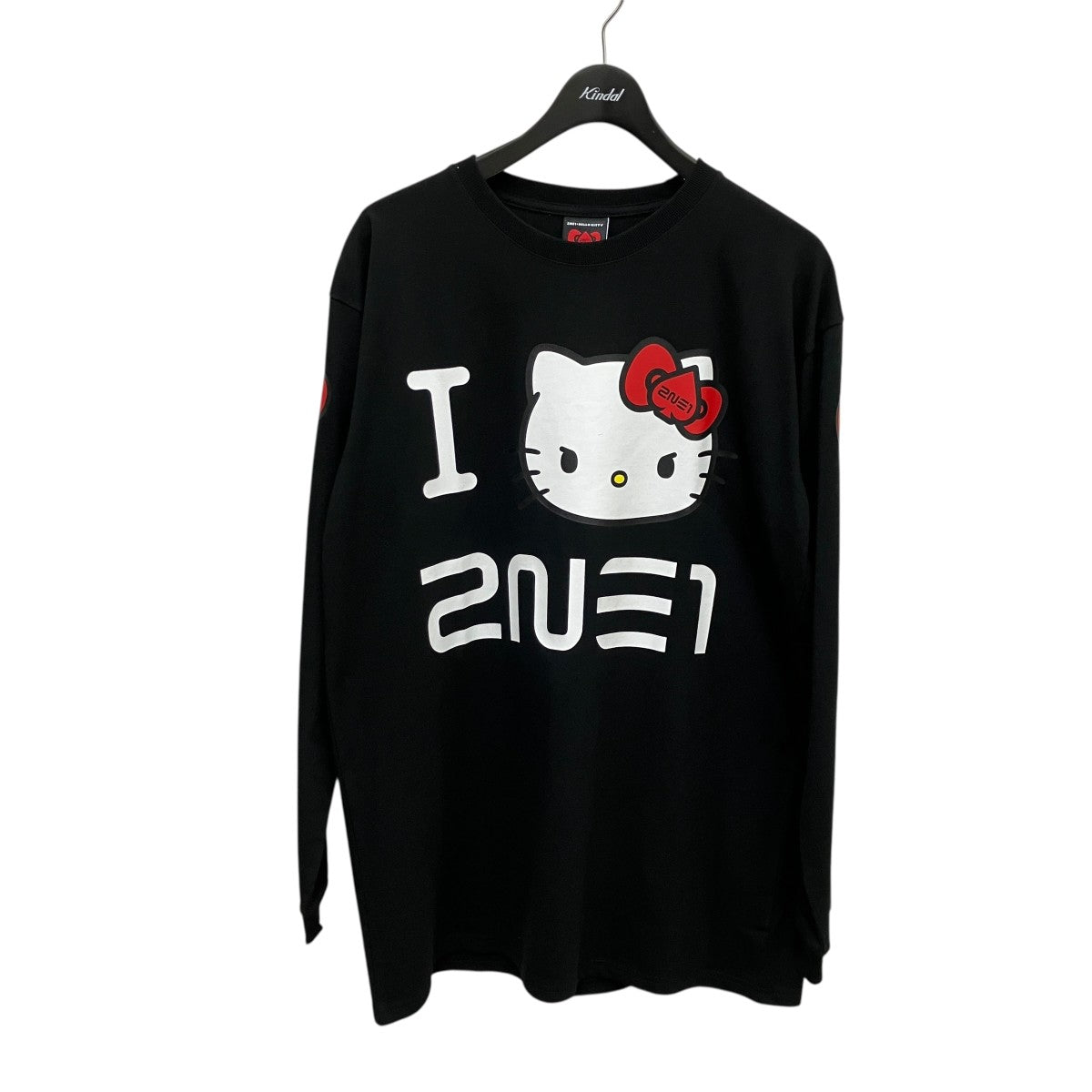 2NE1×HELLO KITTYキティ長袖Tシャツ