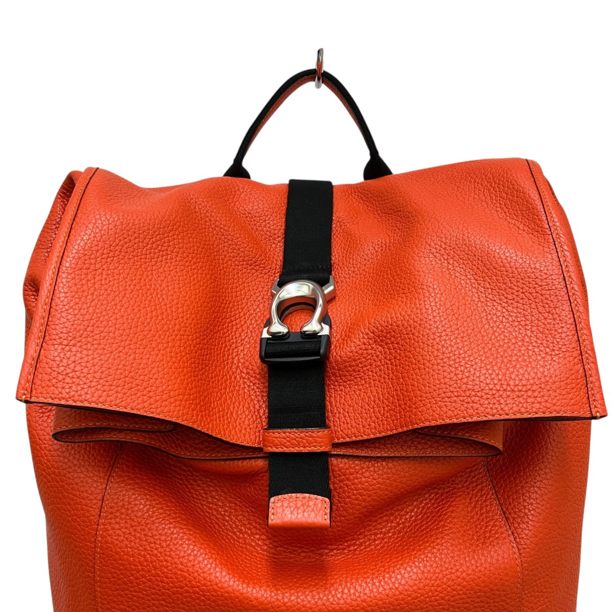 COACH(コーチ) ロールトップバックパックリュック オレンジ