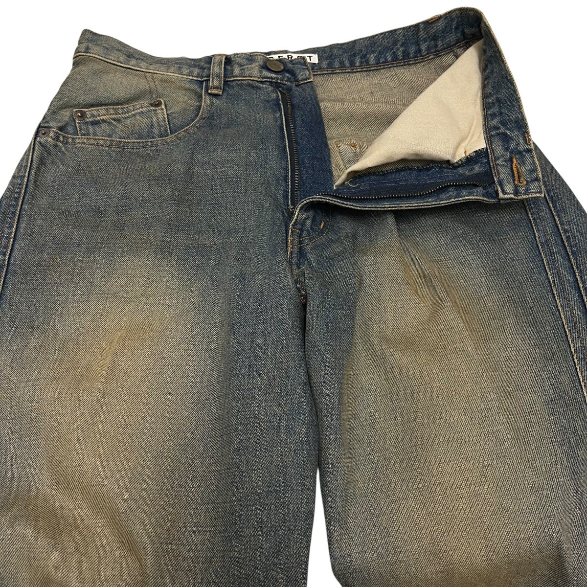 パンツ NVRFRGT 3D Twisted Wide Leg Jeans size1 NVRFRGT - 【残りわずか】3D Twisted Wide Leg Jeans | ACRMTSM