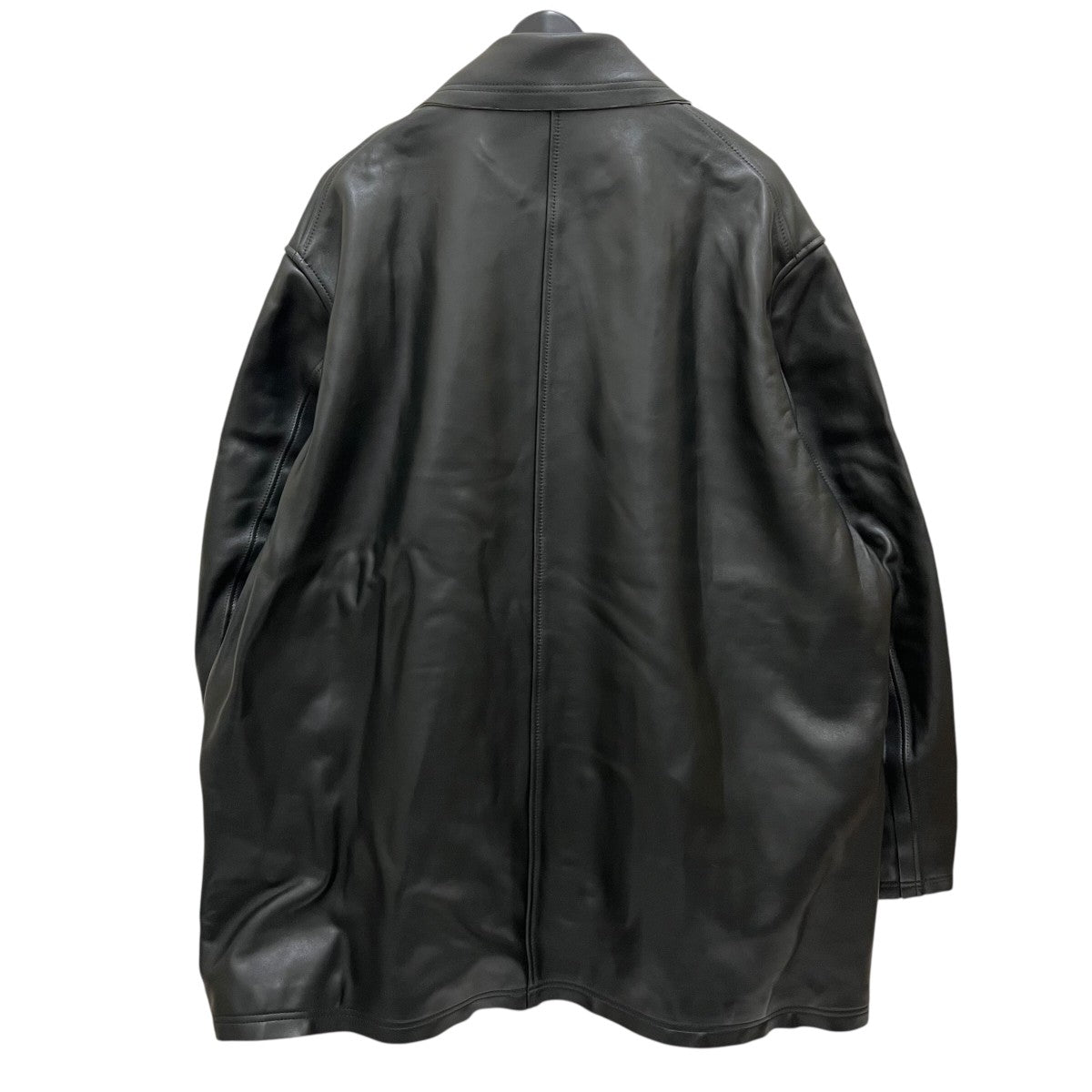 YOKE(ヨーク) Cut-Off Leather Car CoatレザージャケットYK22AW0401C