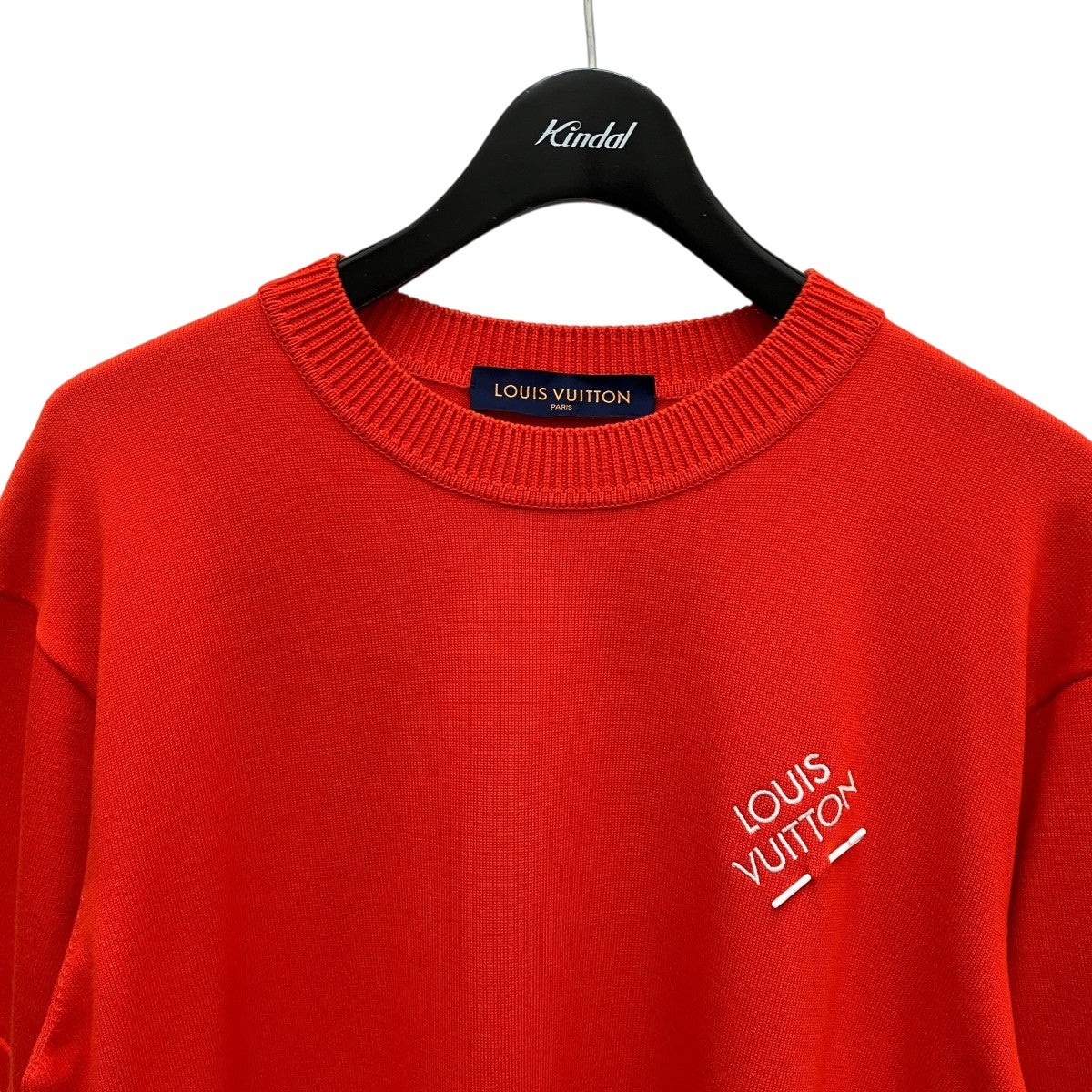 LOUIS VUITTON 23SSシグネチャーショートスリーブTシャツロゴニットＴシャツOY8 HNN42W 古着・中古-2枚目のアイテム画像