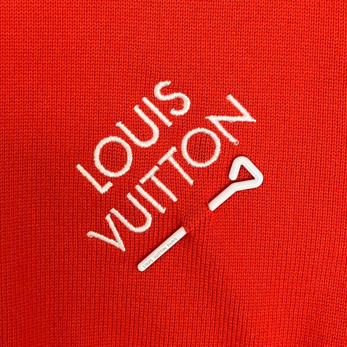 LOUIS VUITTON 23SSシグネチャーショートスリーブTシャツロゴニットＴシャツOY8 HNN42W 古着・中古-4枚目のアイテム画像