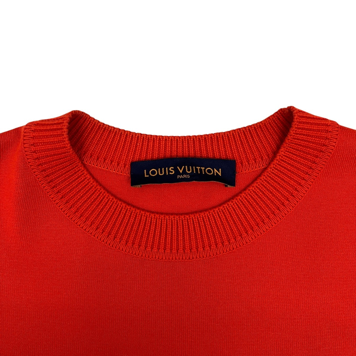 希少　LOUIS VUITTON レース　モノグラム　麻　レッド　tシャツ LOUIS VUITTON(ルイヴィトン) 23SSシグネチャーショートスリーブ