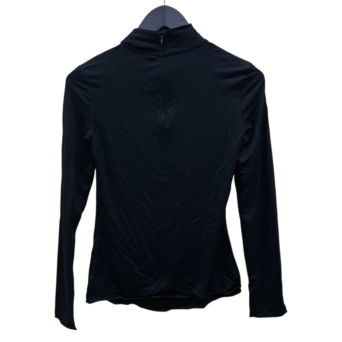 人気商品✨エンポリオアルマーニ【40】長袖カットソー レース イタリア製 黒 EMPORIO ARMANI(エンポリオアルマーニ) 長袖カットソー ブラック