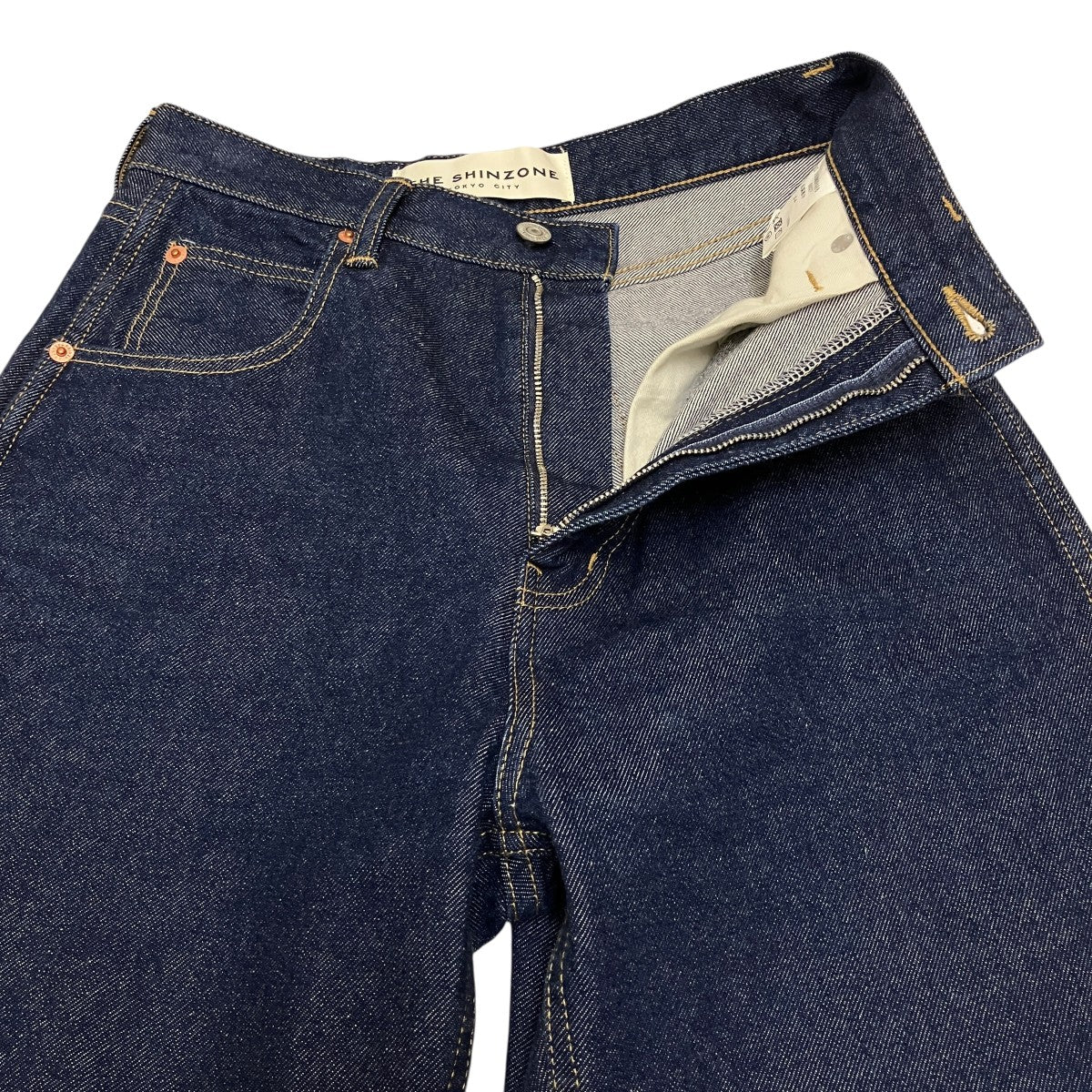 THE SHINZONE(ザシンゾーン) CARROT DENIMテーパードデニムパンツ