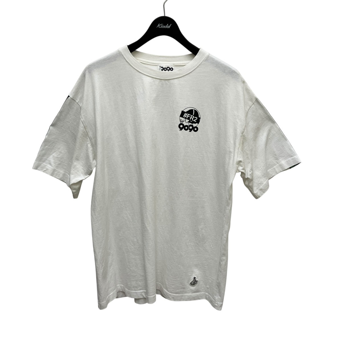 9090×FR2 半袖Tシャツ ホワイト サイズ XL｜【公式】カインド