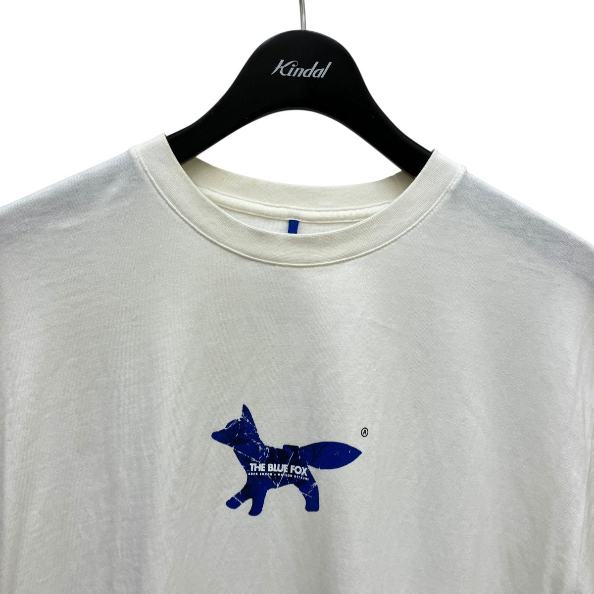 ADER error×MAISON KITSUNE Tシャツ19KSSTO03WH2 19KSSTO03WH2