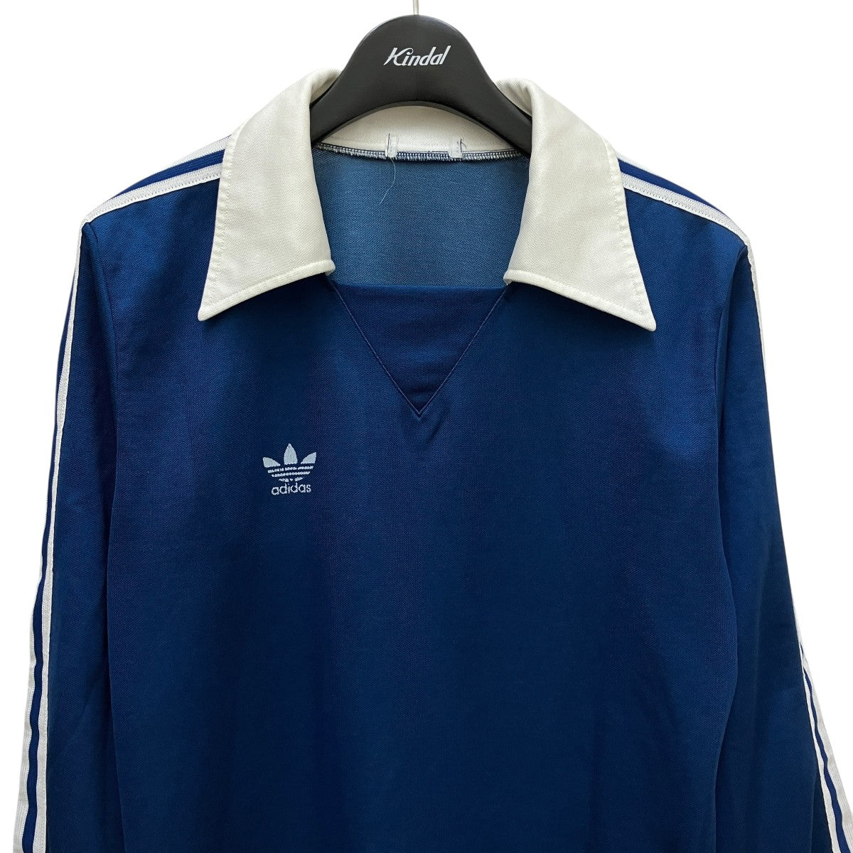 adidas originals デサント製 vintageプルオーバーシャツ 古着・中古-3枚目のアイテム画像