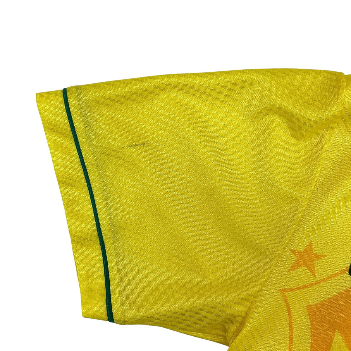 00s XXL UMBRO ゲームシャツ イエロー マスタード アンブロ UMBRO アンブロ 90s 青タグ Tシャツ ゲームシャツ ブラジル y2k