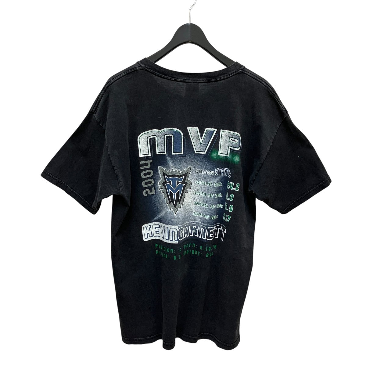 00S  NBA KEVIN GARNETT MVP 2004半袖Tシャツ