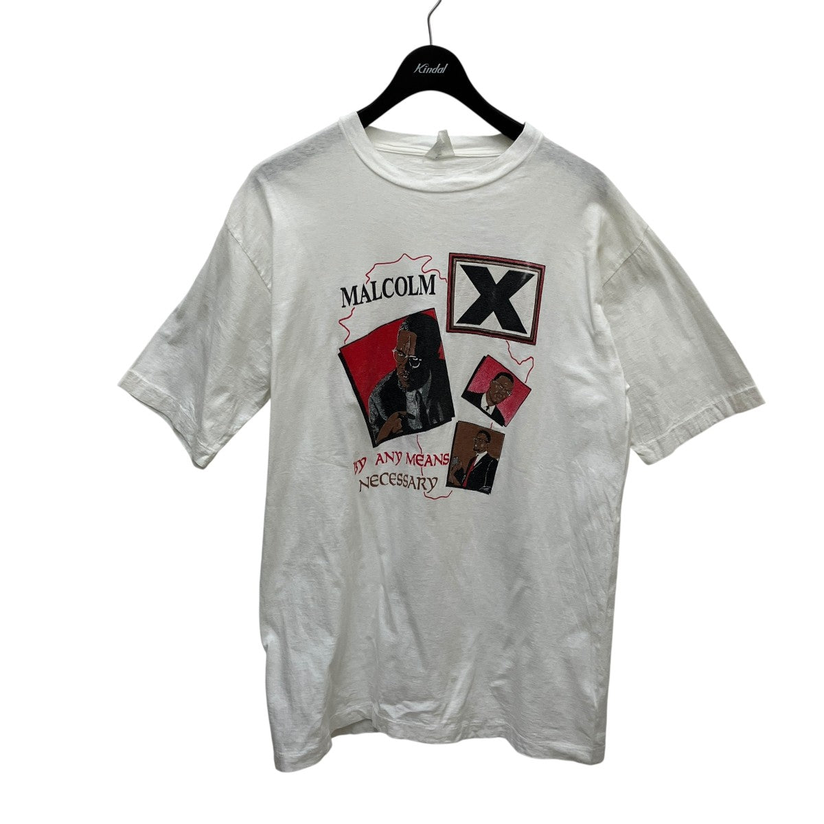 マルコムX 90S半袖Tシャツ