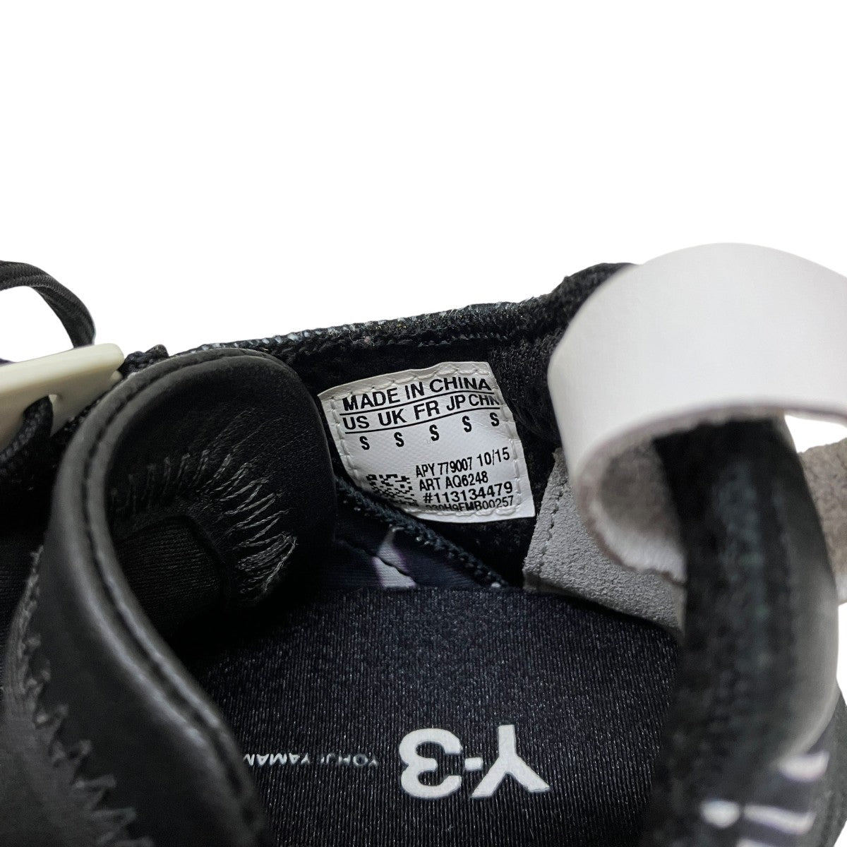 Y-3(ワイスリー) KOHNAローカットスニーカーAQ6248 AQ6248 ブラック