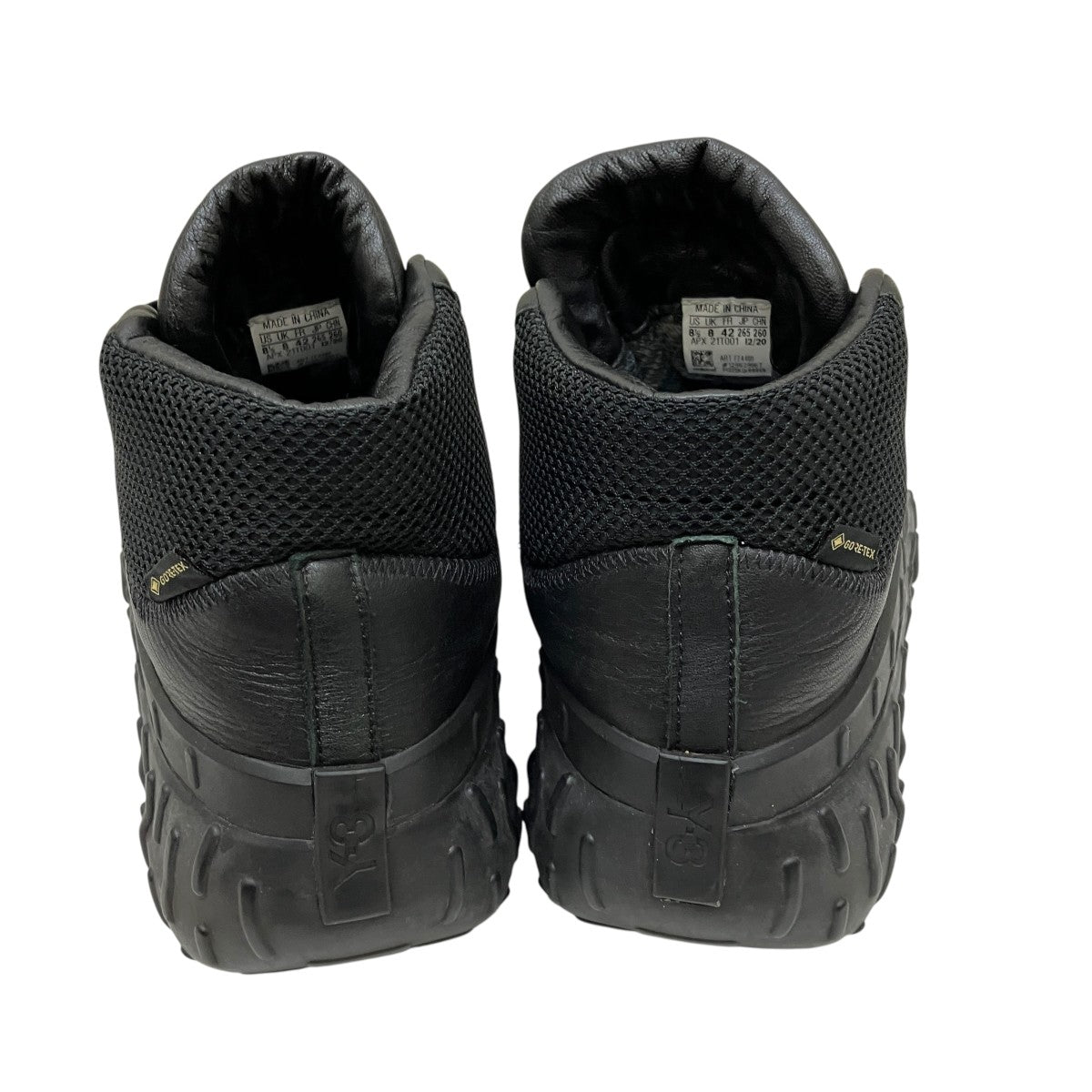 Y-3 ブラック ハイカットスニーカー Y-3(ワイスリー) ハイカットスニーカー ブラック サイズ 26.5cm