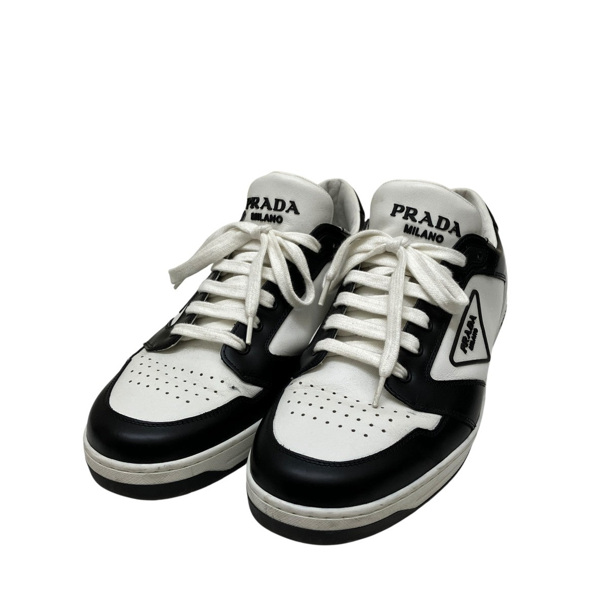 PRADA(プラダ) スニーカー2EE363 2EE363 ブラック×ホワイト