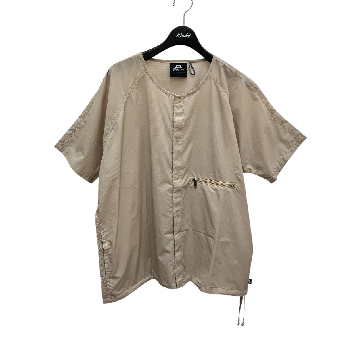 マウンテン イクイップメント MountainEquipment パーテックスEQスナップTEE Tシャツ 425778 ベージュ サイズ：S MountainEquipment(マウンテン イクイップメント) パーテックス